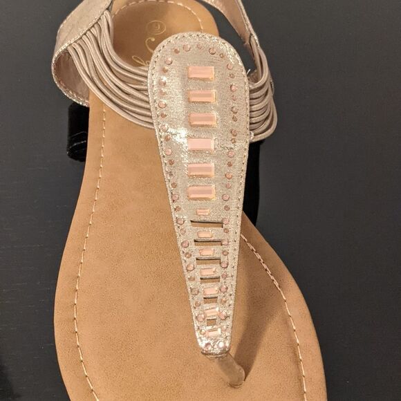 Jynx Womens Sandals Faux Leather - Picture 5 of 8